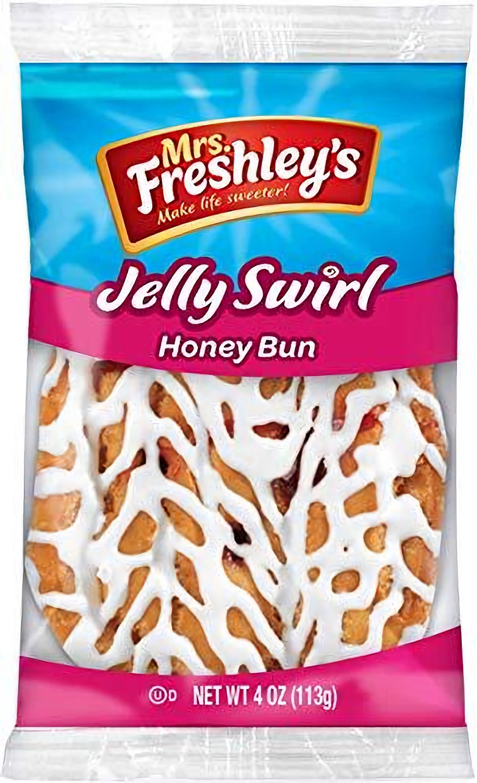 Mrs. Freshley's Jelly Swirl Honey Bun | Case of 9