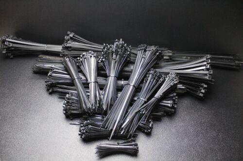 ZIP TIES 4 6 8 11 14 18 24 36 PICK SIZE QTY MOUNTING HOLES ARROW HEAD CABLE WIRE