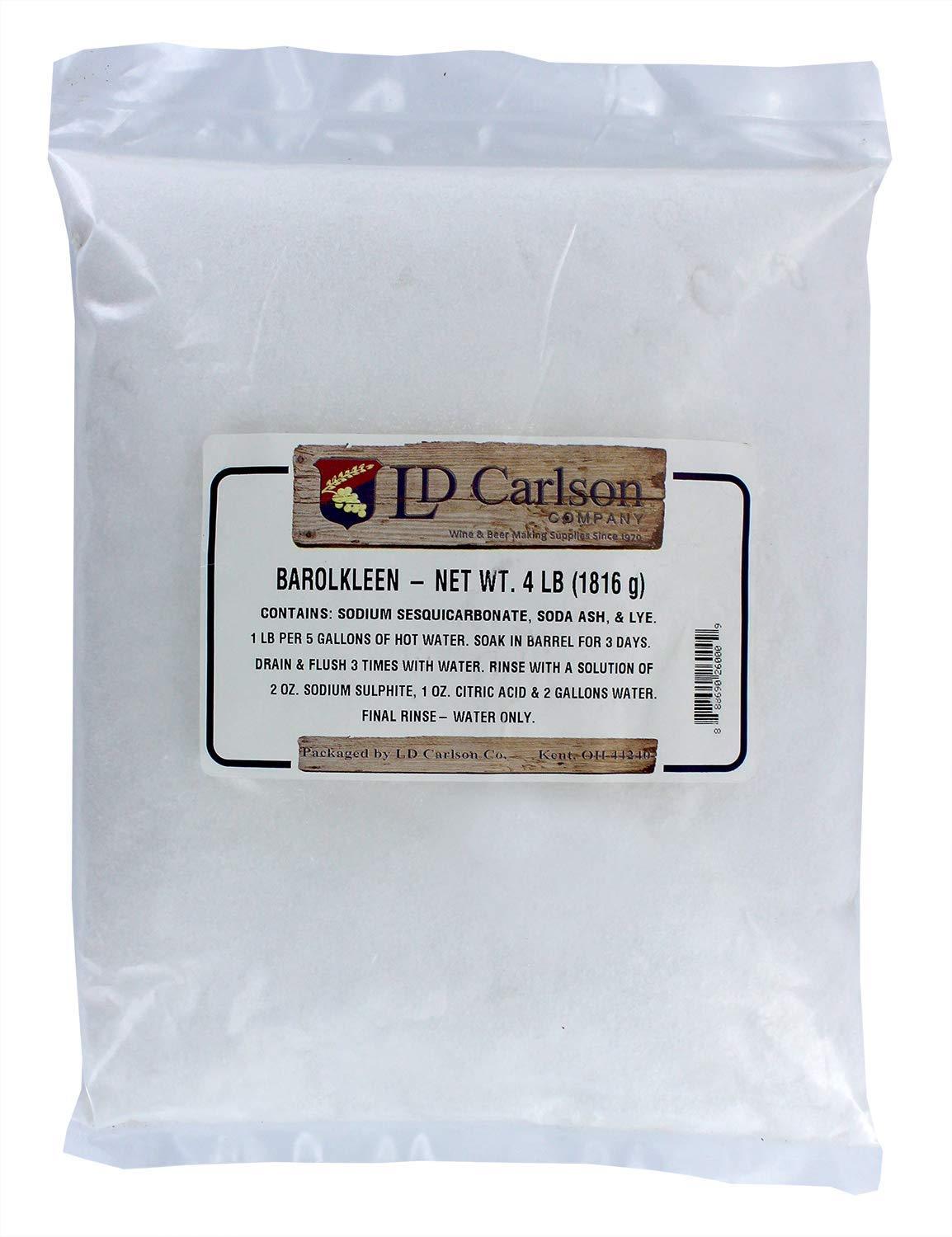 BAROLKLEEN FOR CLEANING AND SANITIZING NEW AND USED OAK BARRELS