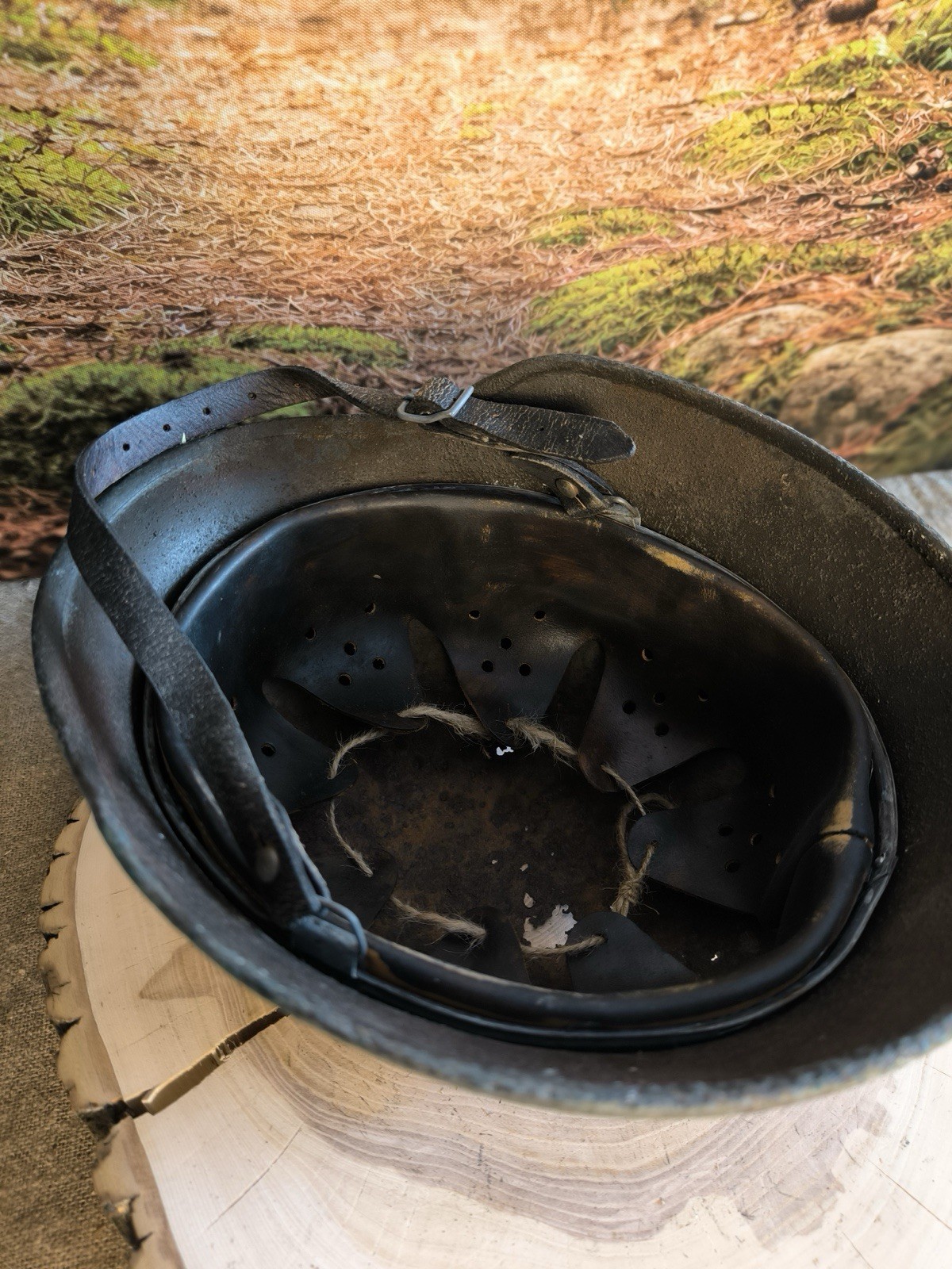 Helmet german original nice helmet M40 original WW2 WWII size 66