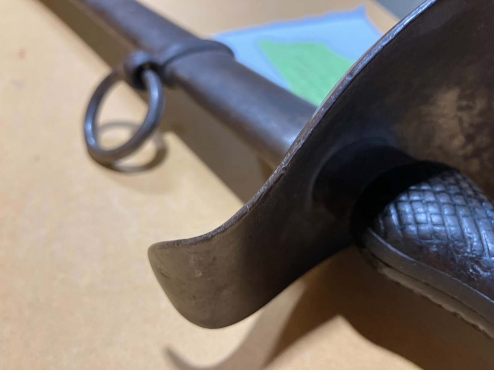 Antiques 19th Century Spanish Artillery Sword by Toledo Manufacturing 22636