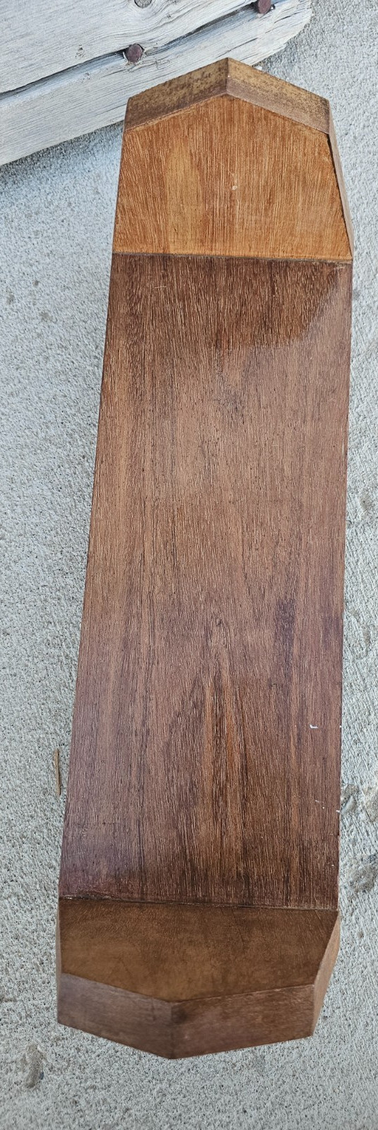 Vintage Wooden Bookshelf Recipe Countertop Book Shelf Arts & Crafts Danish MCM