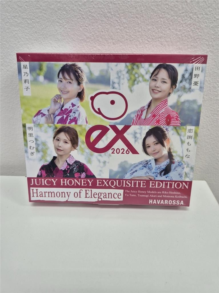 AVC Juicy Honey 2026 Exquisite Edition Harmony of Elegance Booster Box 36 Cards