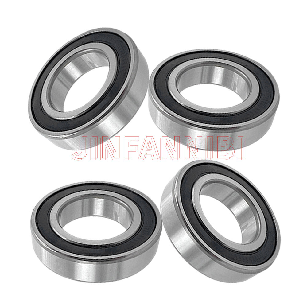 Front Wheel Bearings Seals Kit w/ Washers for Yamaha Kodiak 400 YFM400 1993-2006