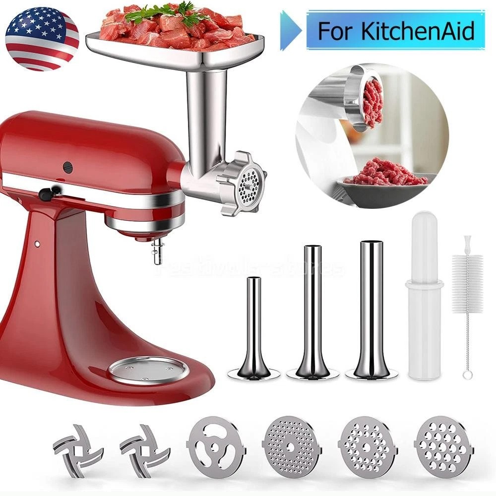 Meat Grinder Attachment for KitchenAid Stand Mixer Food Grinder for Kitchen Aid