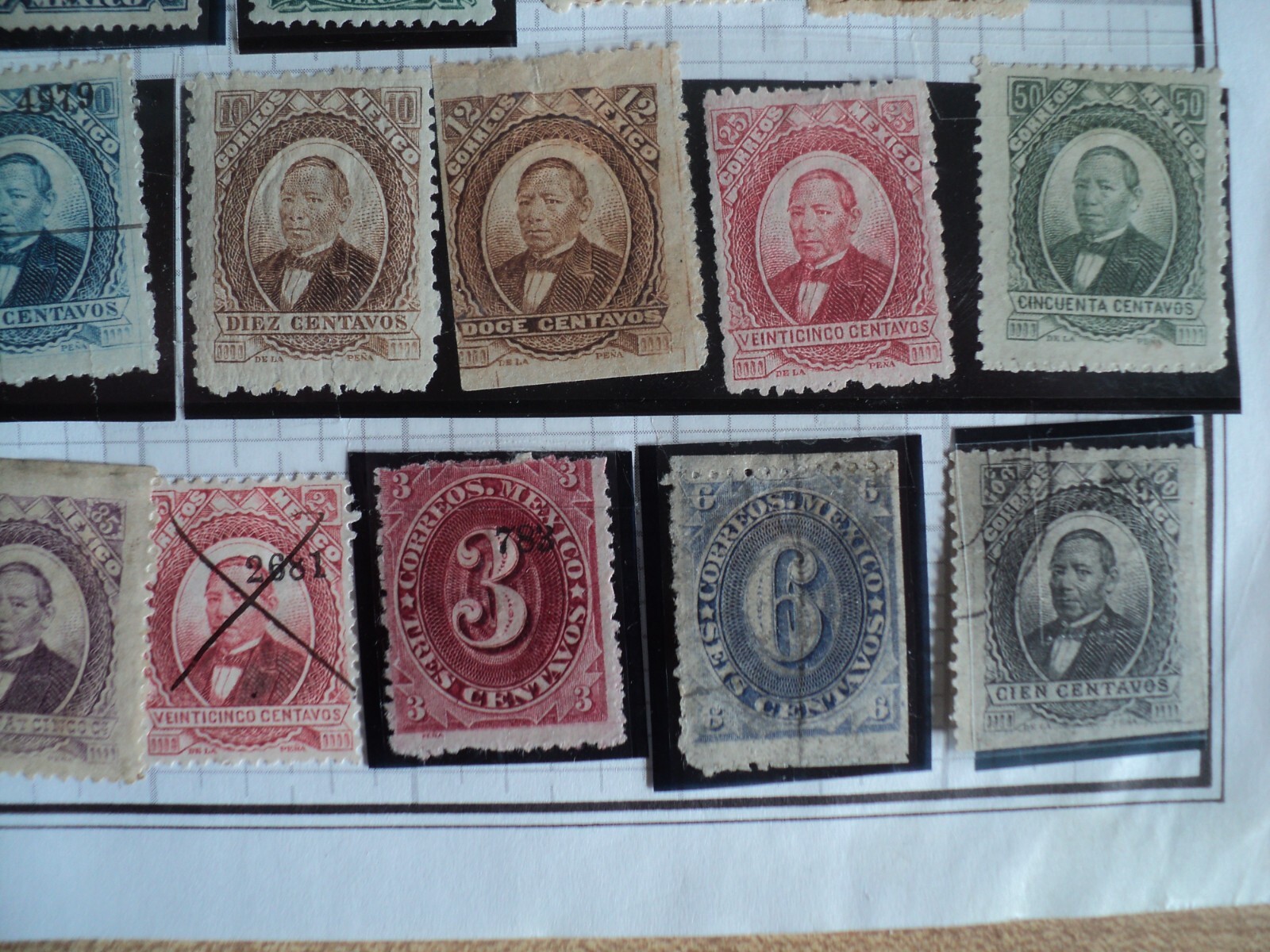SUPER Mexico Stamp Collection Very early