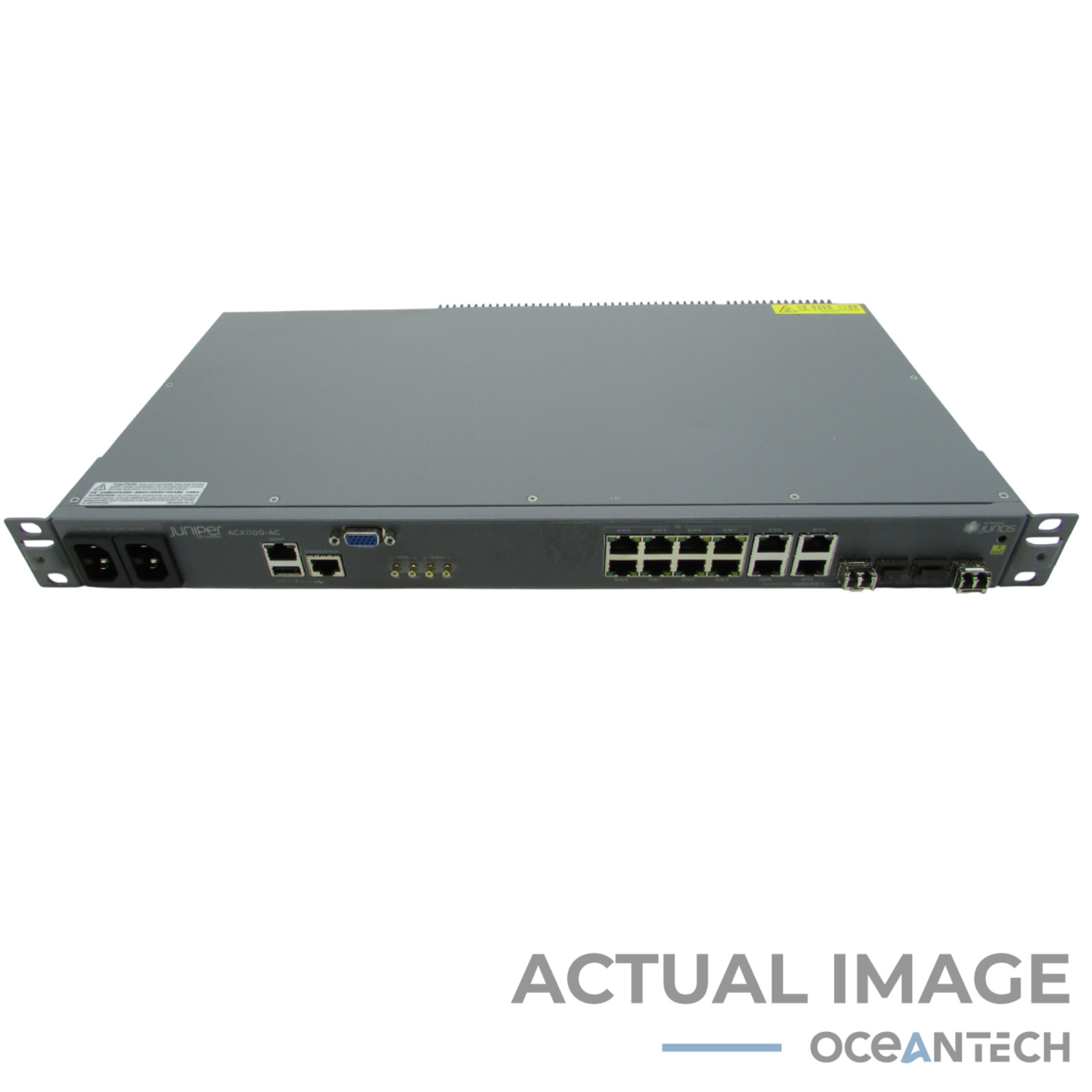 Juniper ACX1100-AC 8-Port Gigabit Universal Access Router w/ Rack Ears