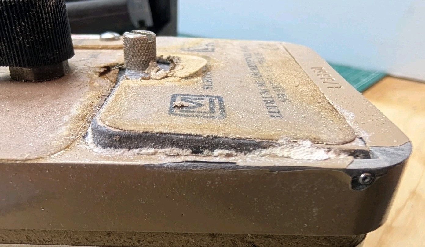 1x REPAIR Battery Compartment for LUDLUM Meters model 3, 12, 14C, 2241 etc.