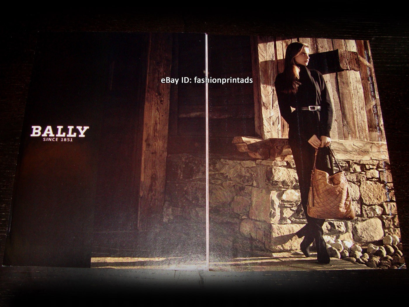 BALLY 2-Page PRINT AD Fall 2007 KIM NOORDA