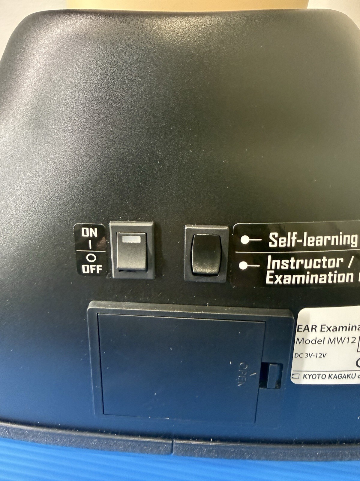 AS-IS Kyoto Kagaku MW12 EAR Examination Simulator II Head - SELECTOR NOT WORKING