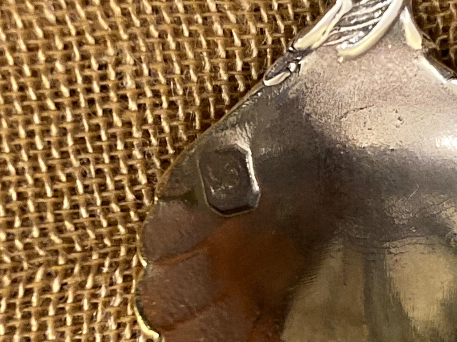 Exceptional sterling silver French Ravinet & Denfert open salt spoon gilt bowl