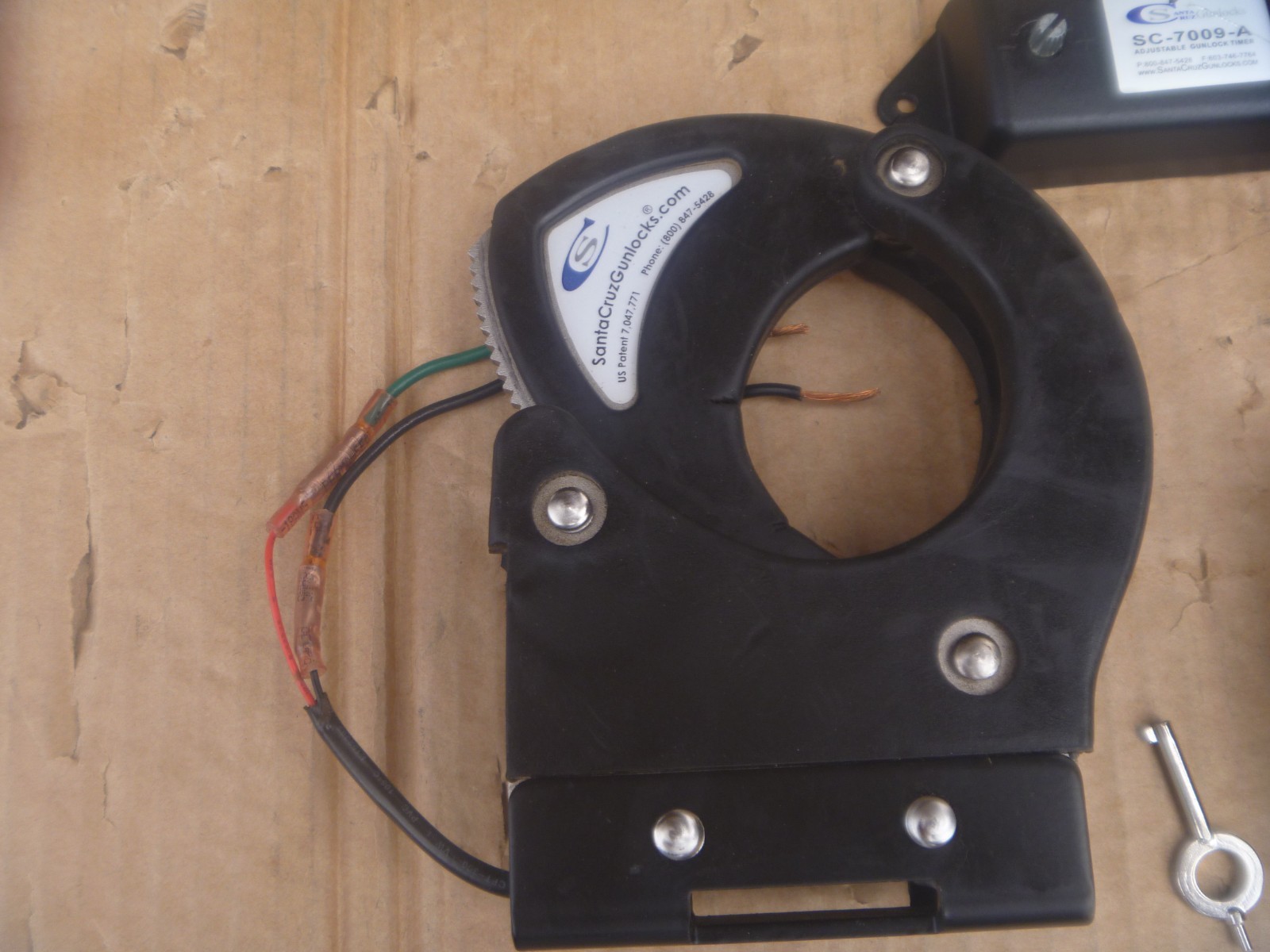 Santa Cruz Sc-5 Universal electric Gun Lock For Rifles /key/timer/butt included