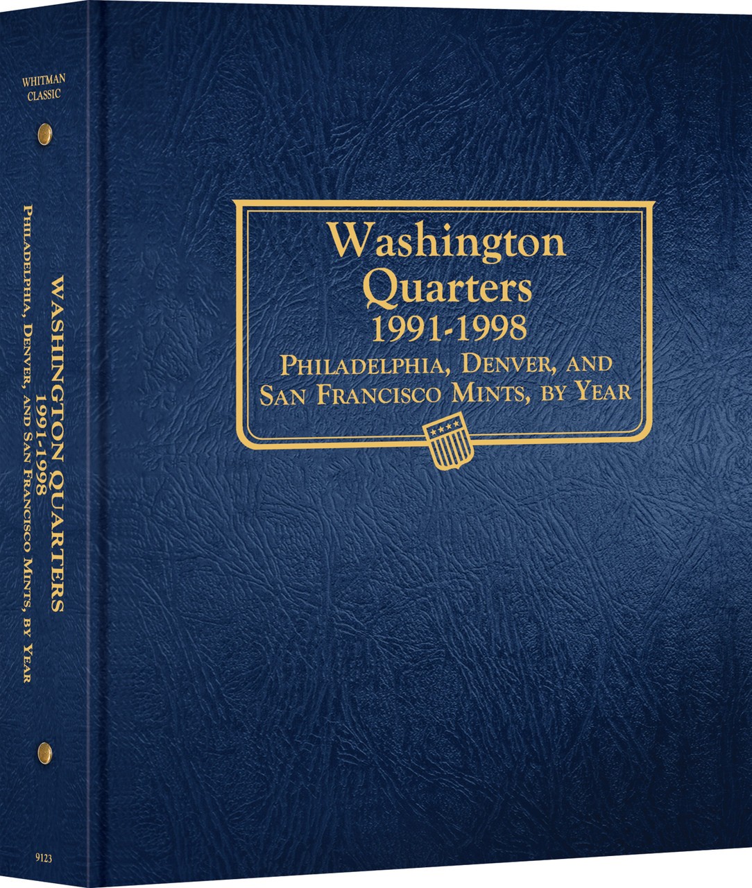 Washington Quarter Set – Guide Book + 2 Whitman Albums 1932–1998 Collection