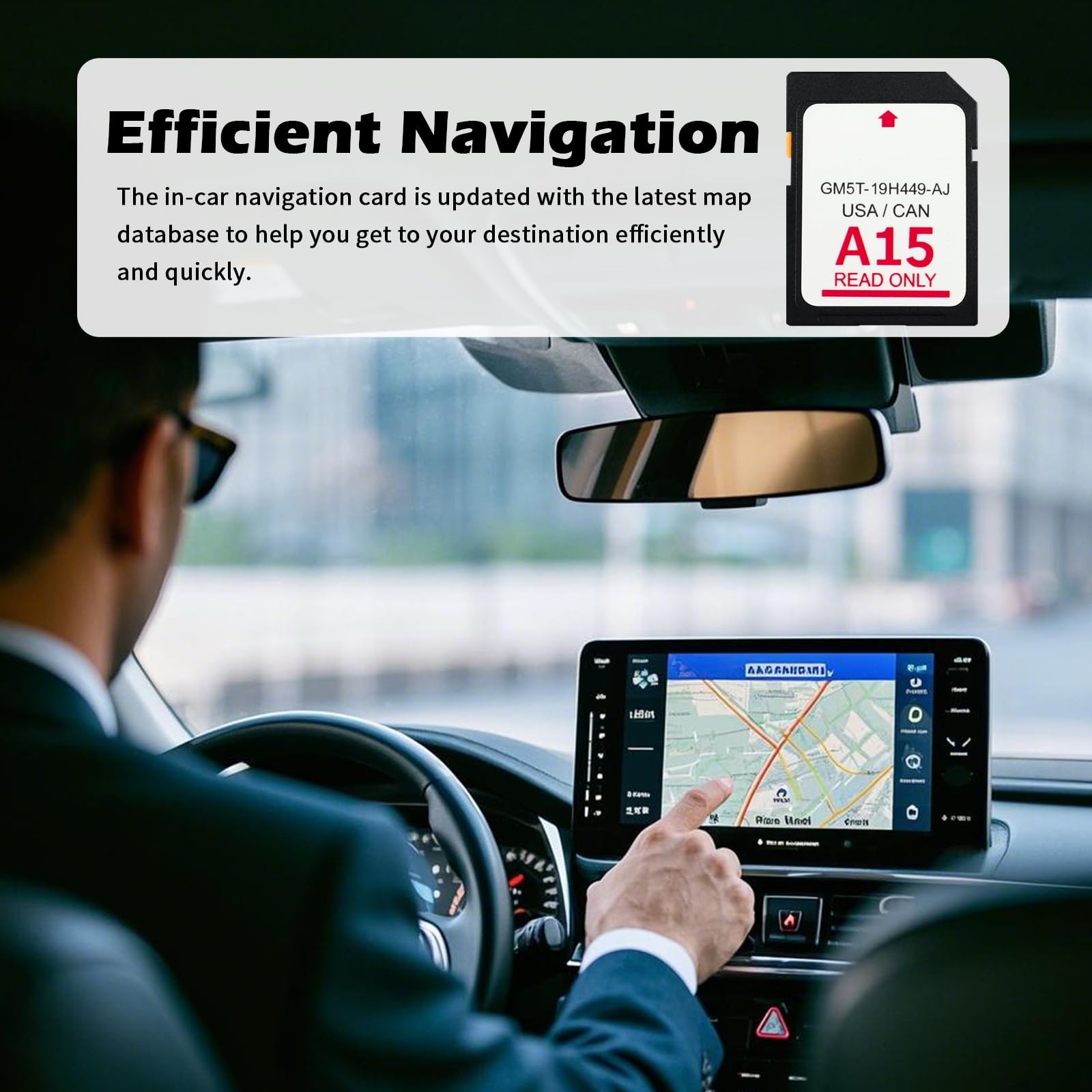 GM5T-19H449-AJ Navigation SD Card Sync 2 Ford Lincoln