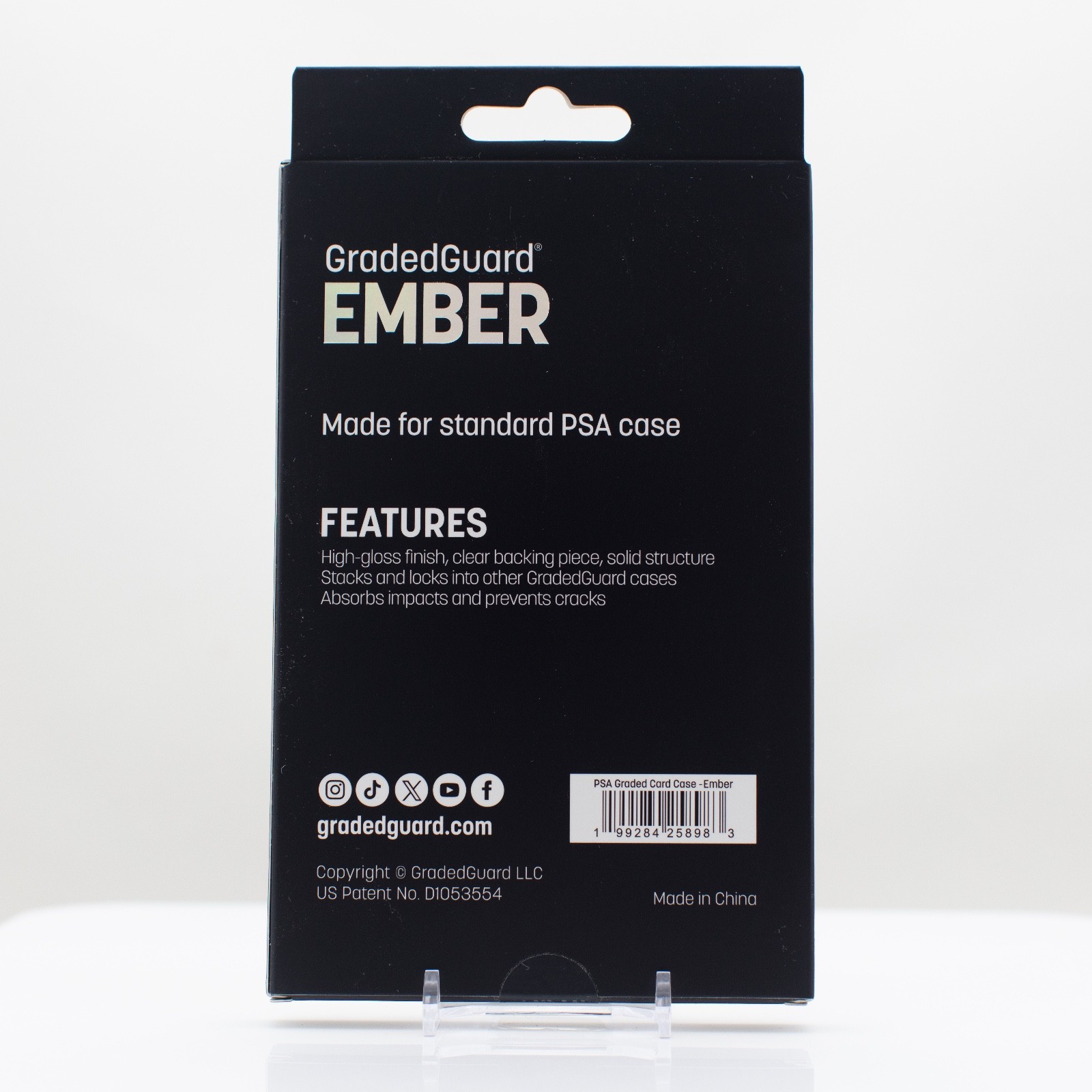 GradedGuard PSA Graded Card Case Guard Protector EMBER Limited Edition