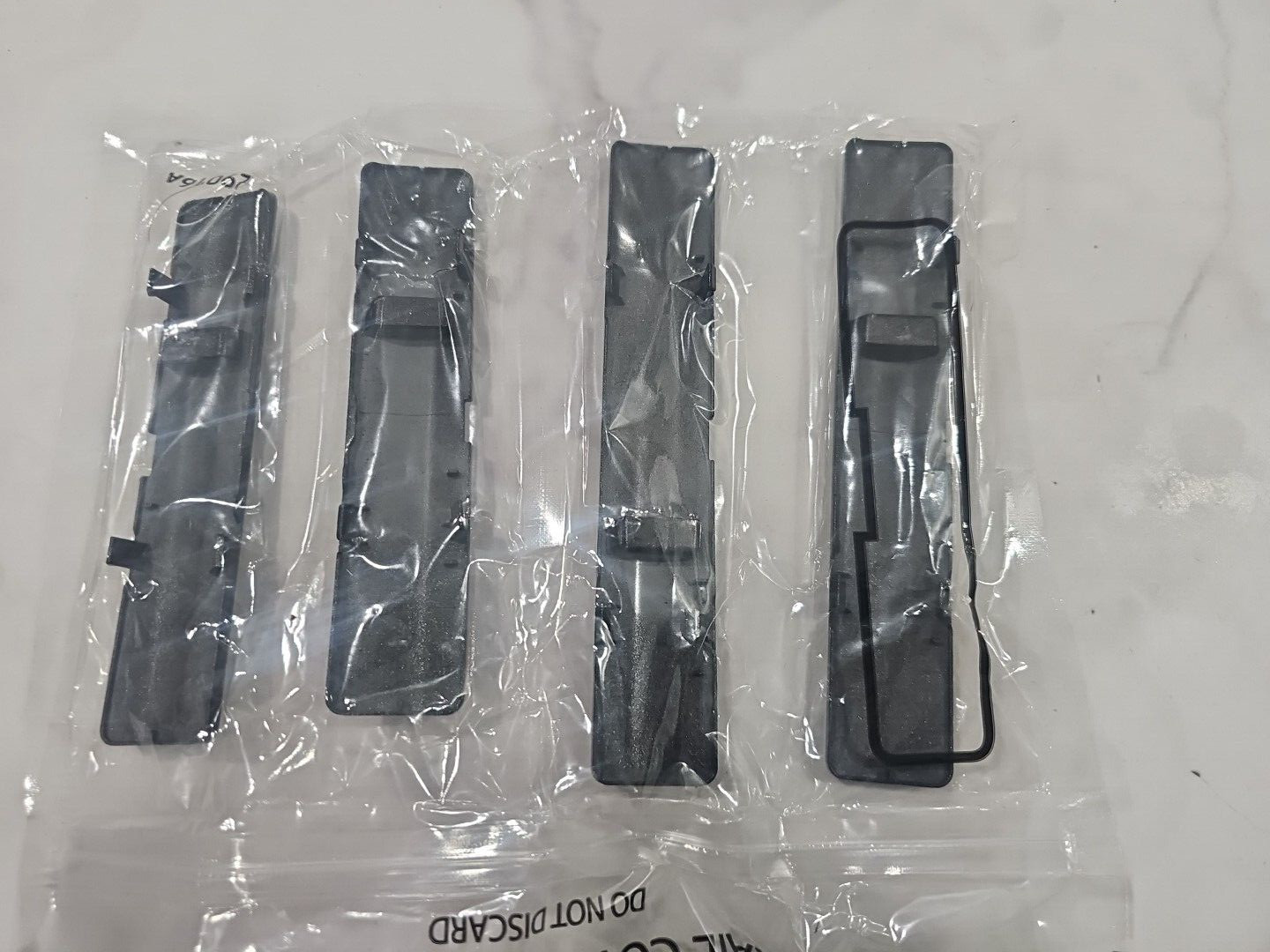 2019-2025 TOYOTA RAV4 Roof Side Garnish Lid Cap with tool COVER SET BLACK OEM