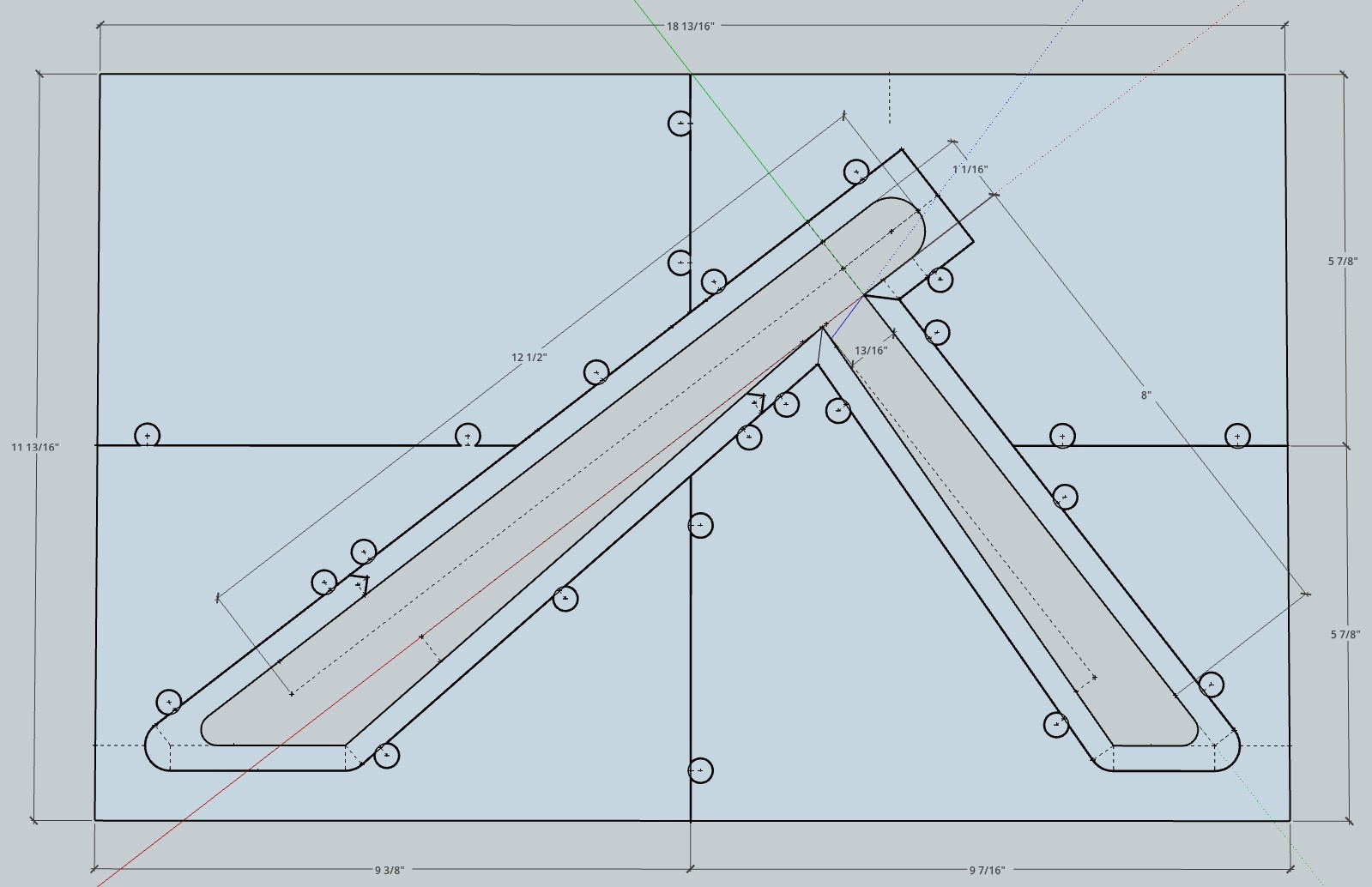 Stair stringer TEMPLATE - READ for DETAILS
