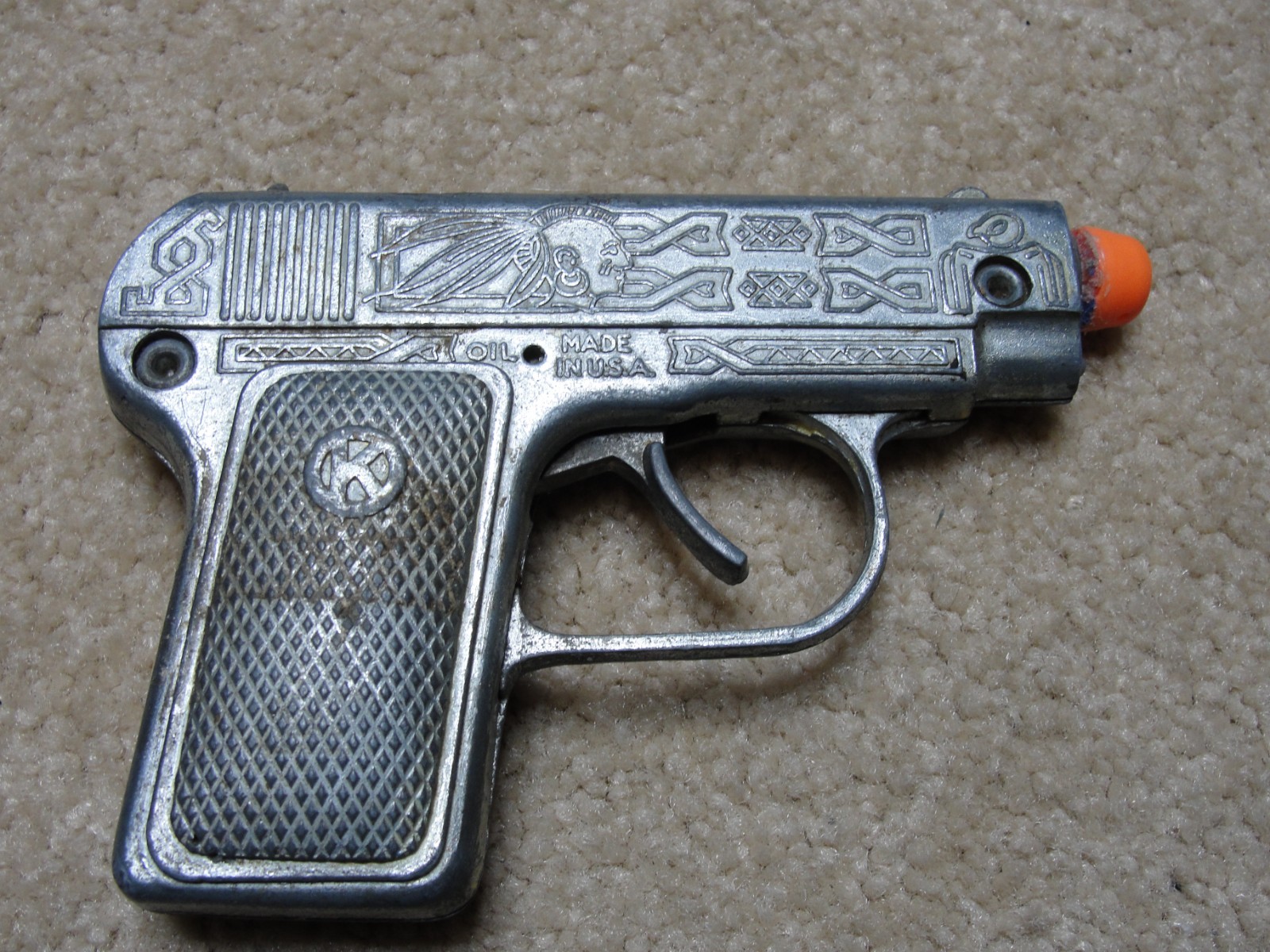 Vintage KILGORE "HAWKEYE" Toy Cap Gun USA