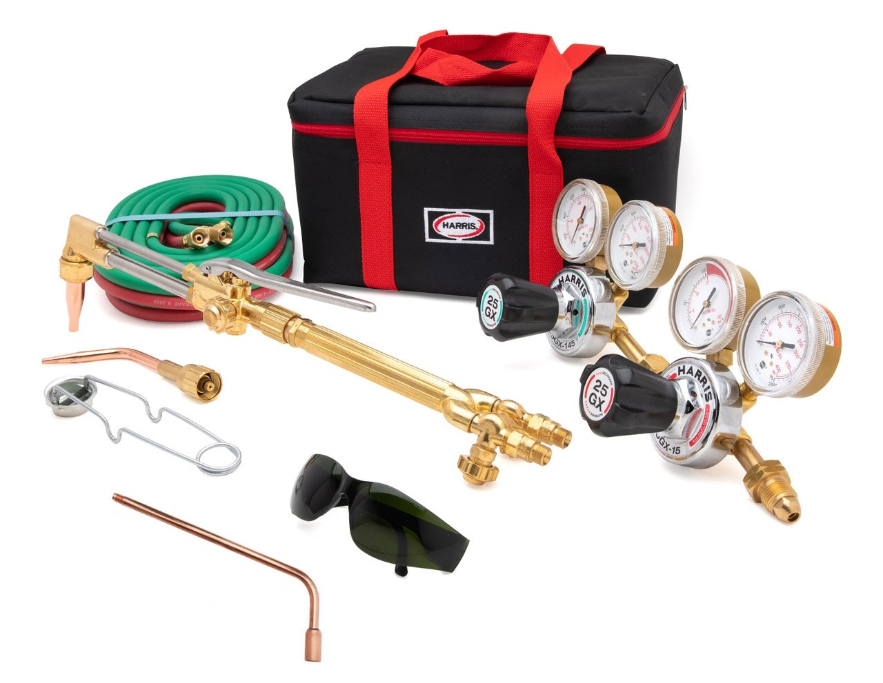 Harris VHD 25GX Deluxe Ironworker Cutting & Welding Outfit CGA 540/510 - 4401373