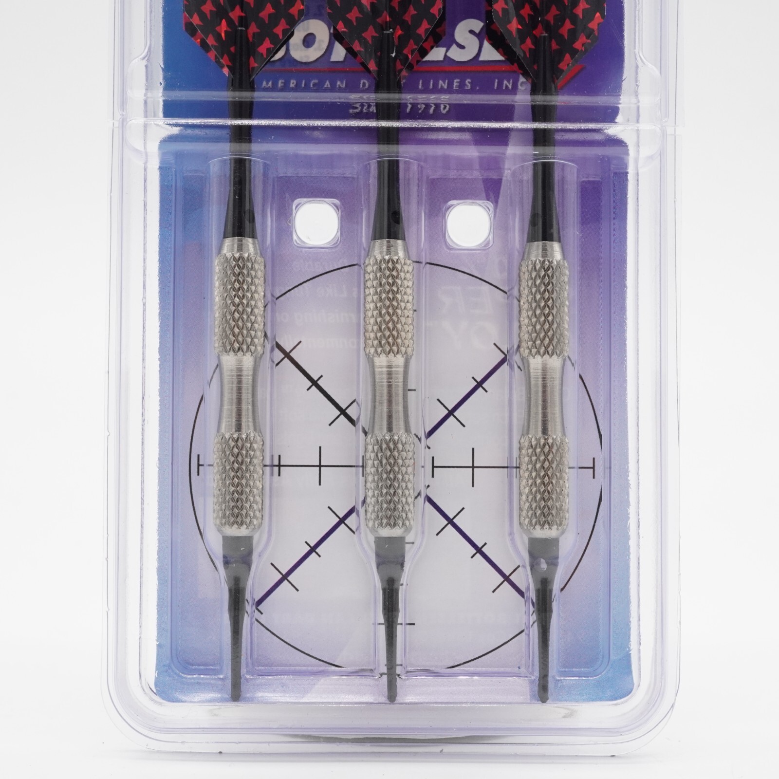 Bottelsen Center Balance Super Alloy Soft Tip Darts 16 Grams Black/Red/Silver