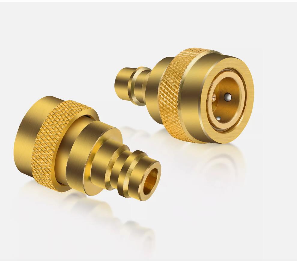 High & Low Connection Quick Couplers Kit Adapter: R134A to R1234YF