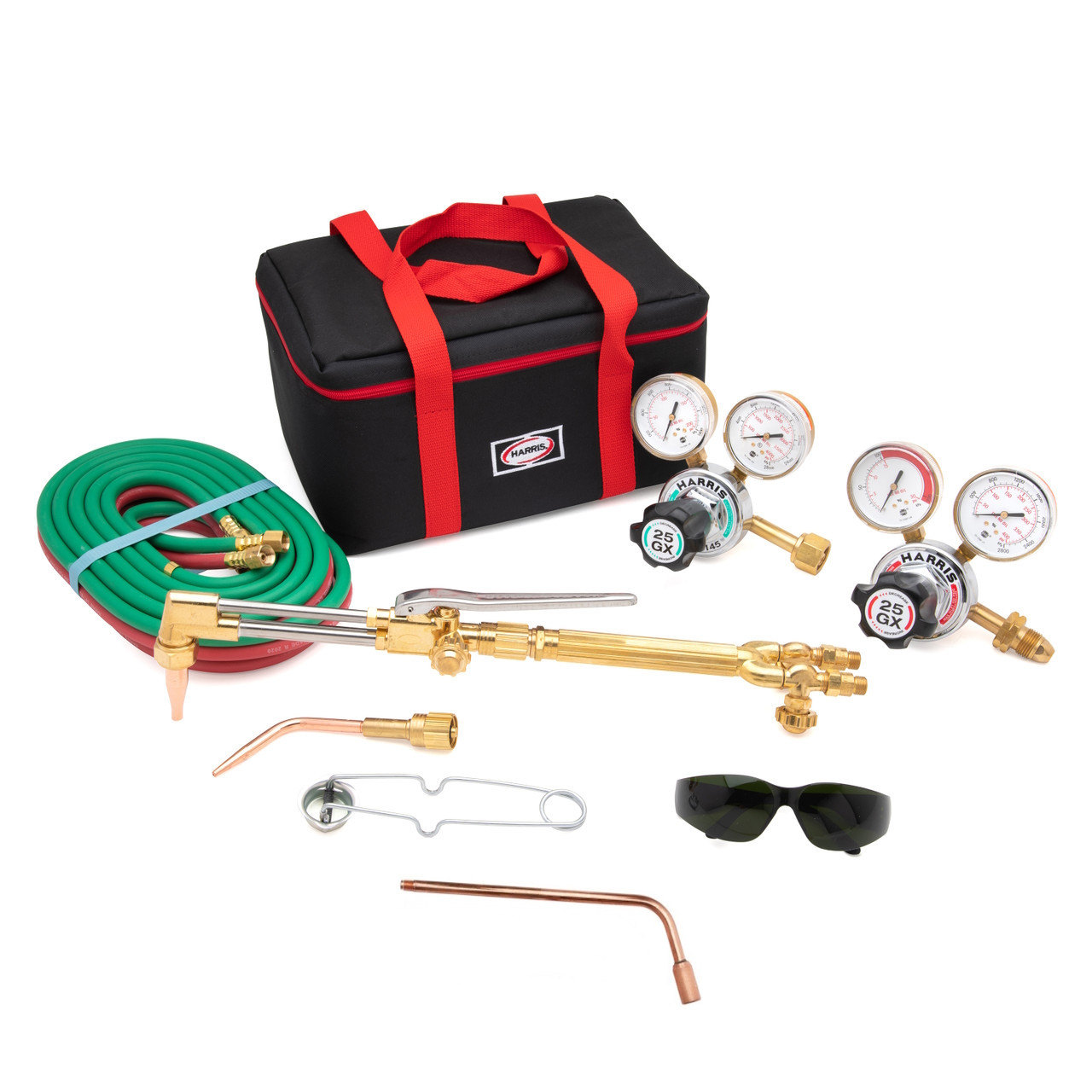 Harris VHD 25GX Deluxe Ironworker Cutting & Welding Outfit CGA 540/510 - 4401373