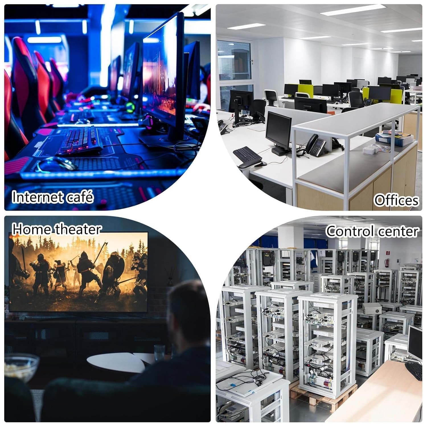 RJ45 Inline Coupler Cat7 Cat6 Cat5e Cat5 Ethernet LAN Network Cable Adapter Lot