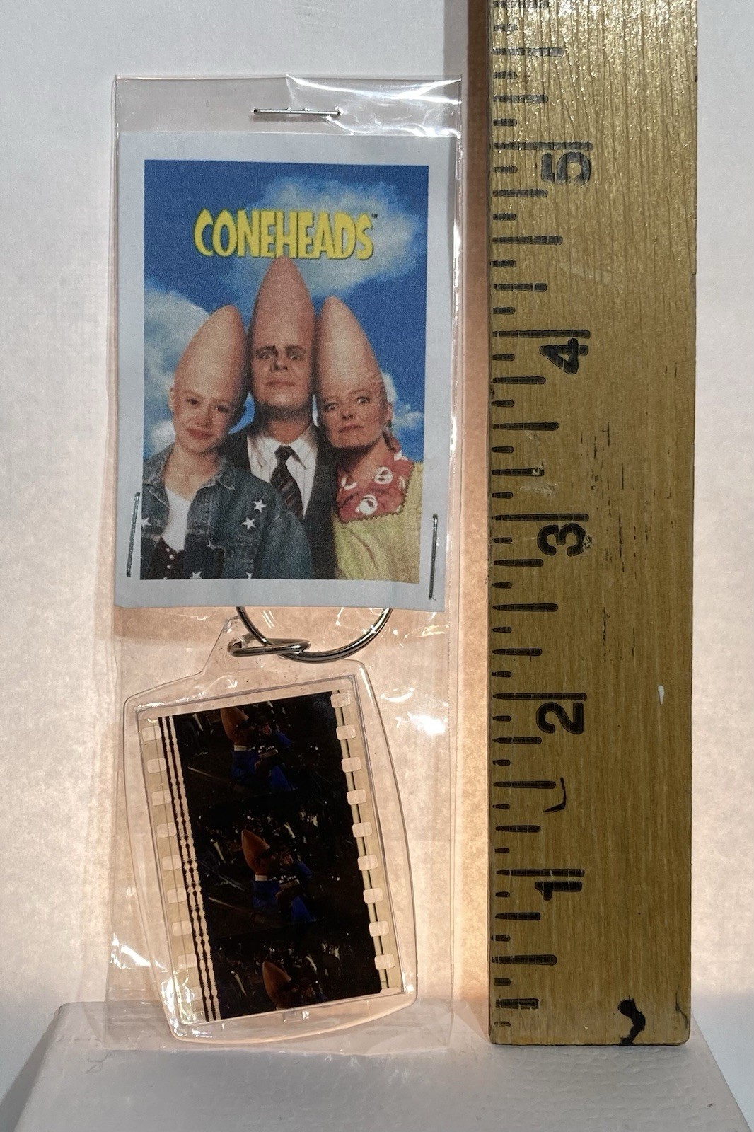 Coneheads (1993) Authentic 35mm Film Cell Keychain Dan Aykroyd