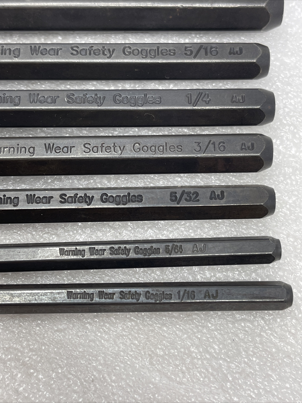 SK Hand Tools 9 Piece Roll Pin Punch Set, 1/16” - 1/2”, USA Made, New