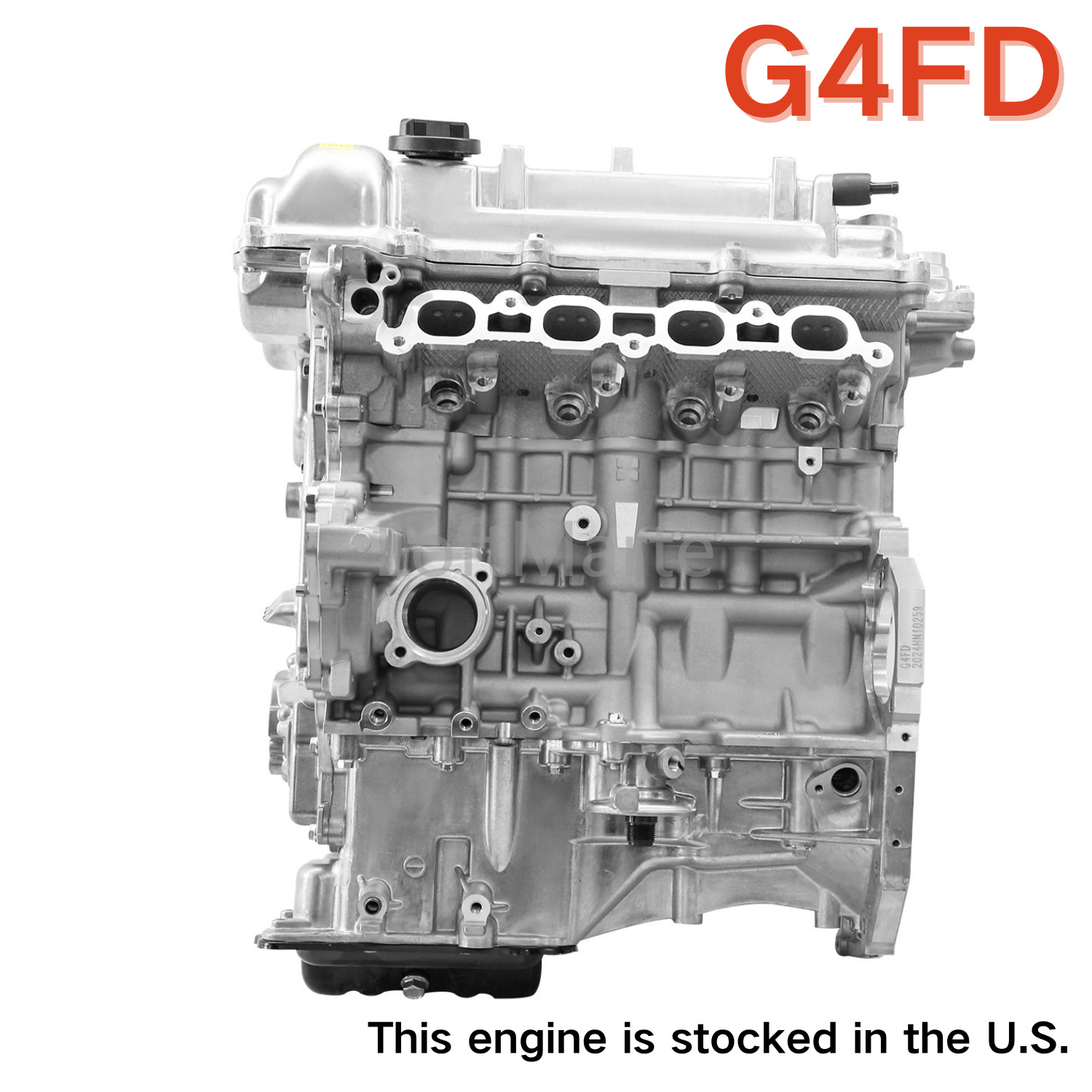G4FD 1.6L Engine Assy Long Block 1591CC GAS For Hyundai Kia Rio Soul 2012-2019