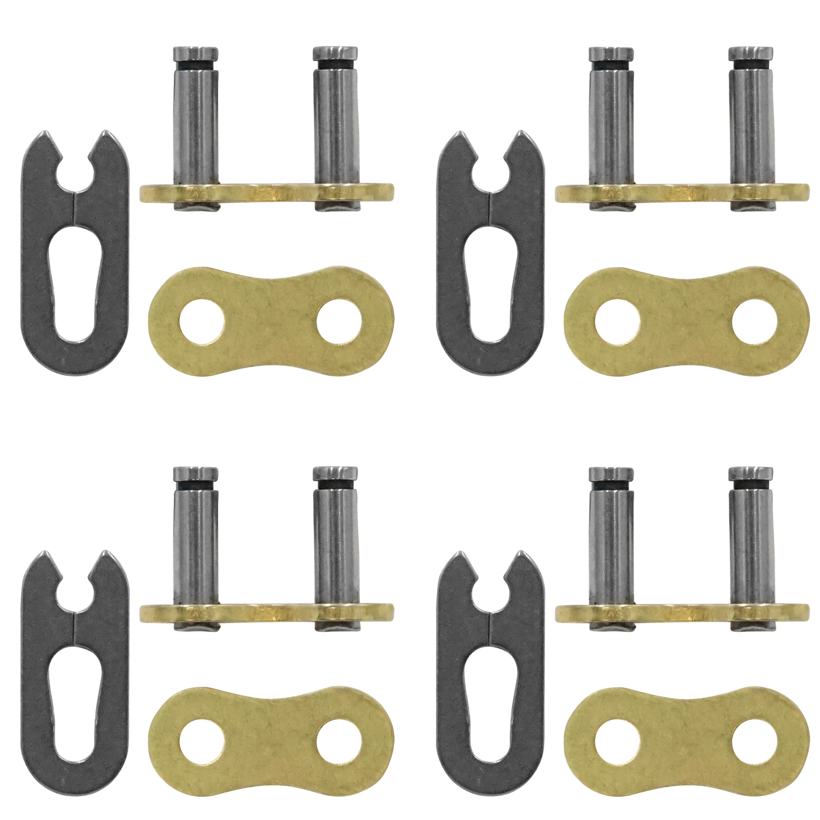 Caltric 520 Chain Master Link For Motorcycle Bike ATV Connecting Link Gold