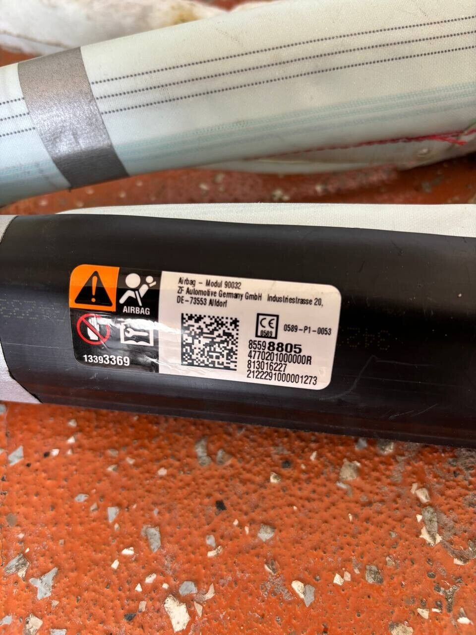 2019-2024 Chevy Silverado 1500 Left & Right Roof Airbag SET OEM EXTENDED CAB