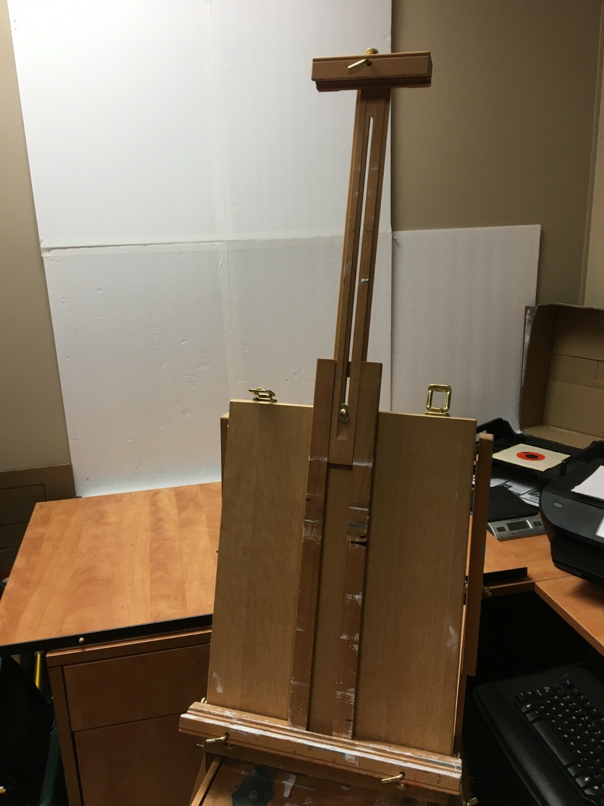 Traveling Art Easel Wood Sketch Box Fully Adjustable