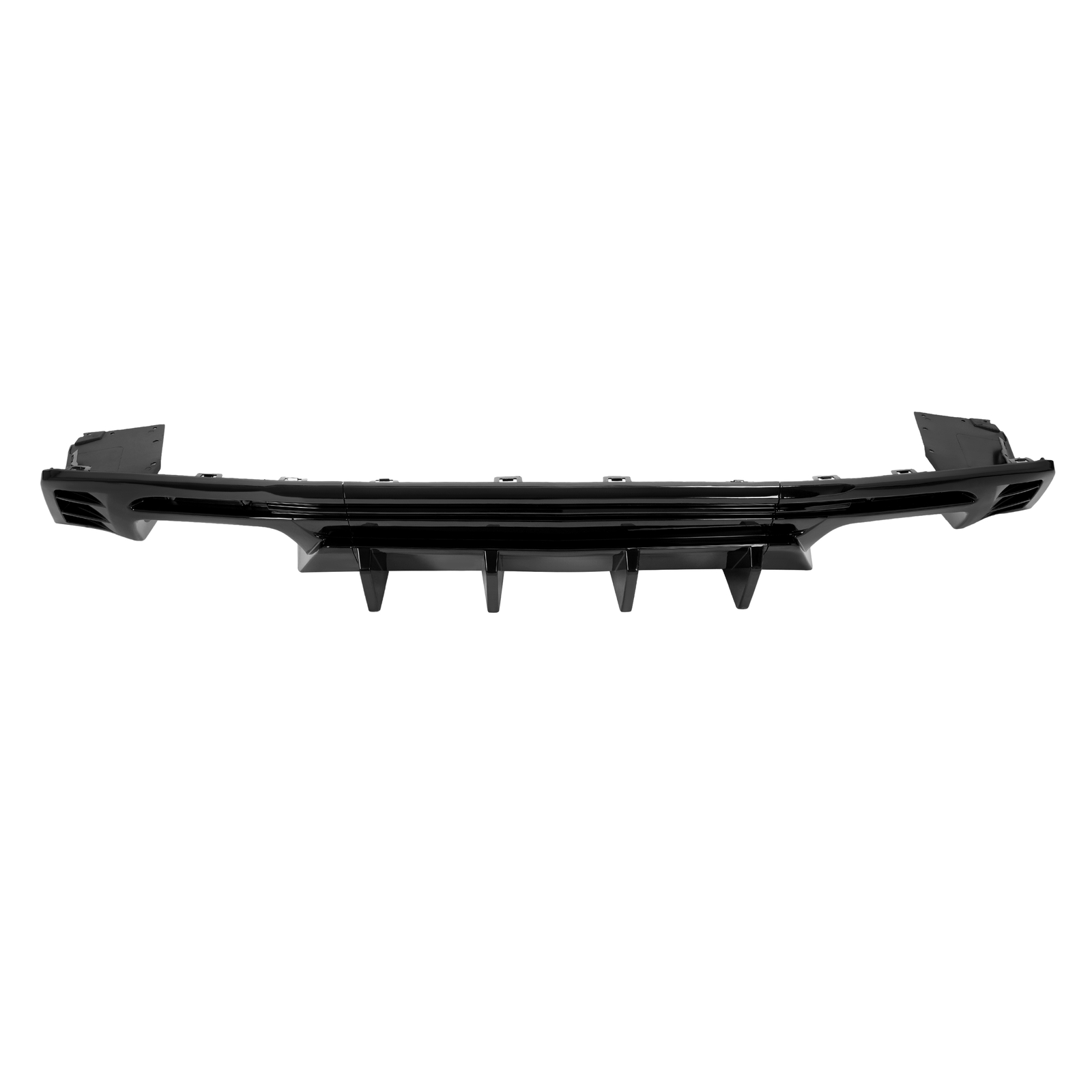 Fits 2016-2024 CHEVY CAMARO SS LT1 LS Rear Bumper Lip Diffuser Glossy Black