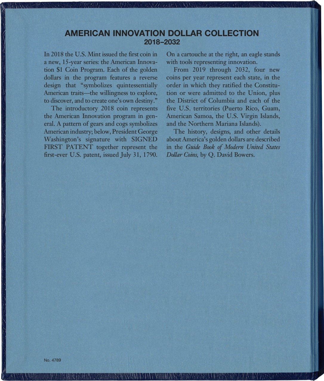 Whitman Classic® Coin Album - American Innovation Dollars Volume II: 2026-2032