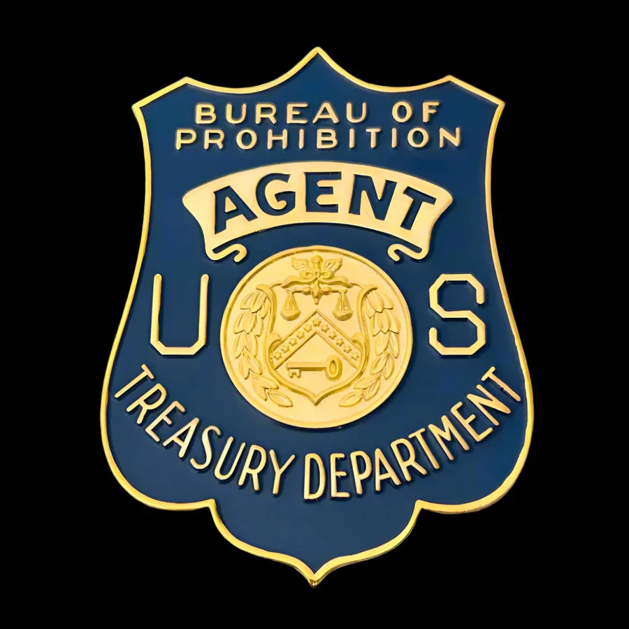 Bureau Of Prohibition Agent Repro Badge/1920s
