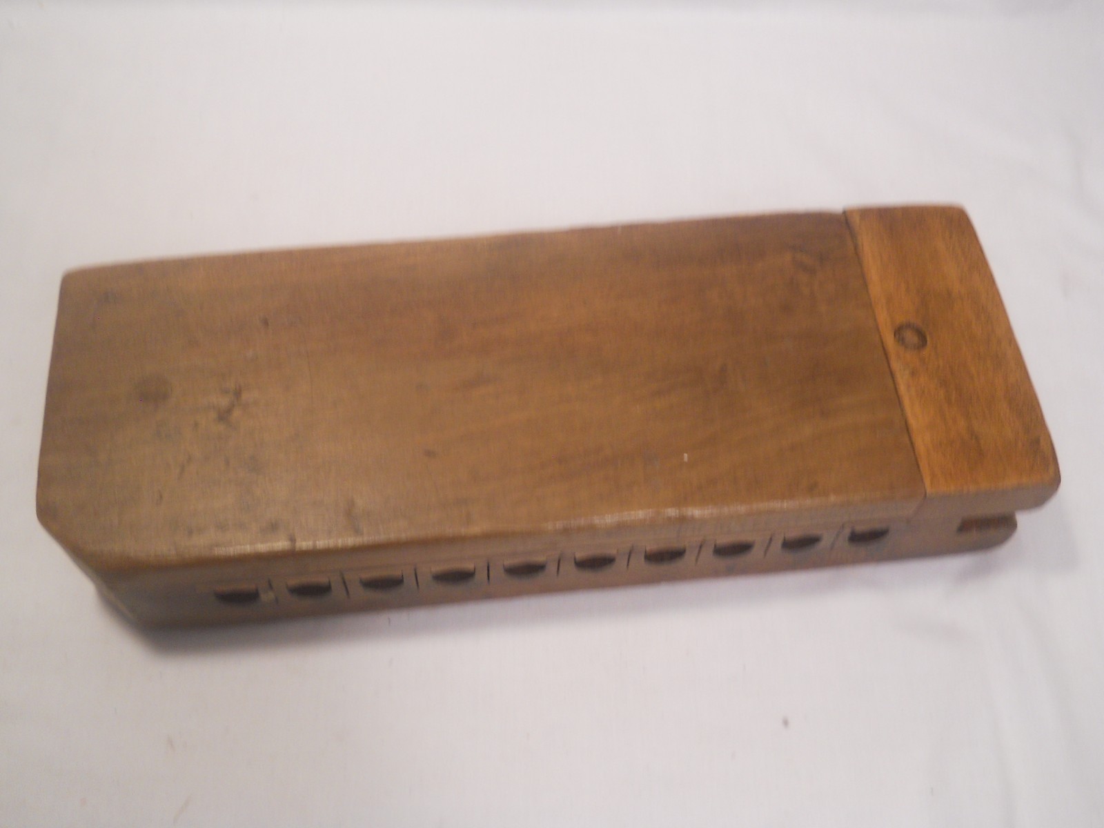 Vintage The Miller Dubrul & Peters Mfg. Co. Wood 10 Cigar Mold Press Tobacco