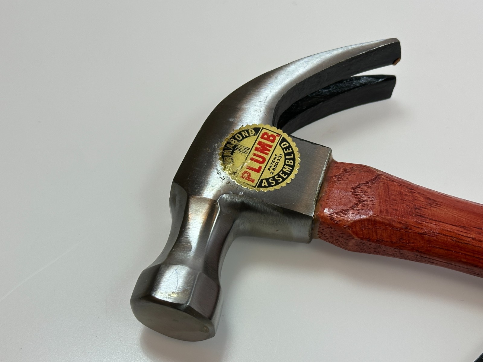 Plumb Tools USA 16oz Autograf Permabond Claw Hammer (NEW Old Stock NOS)