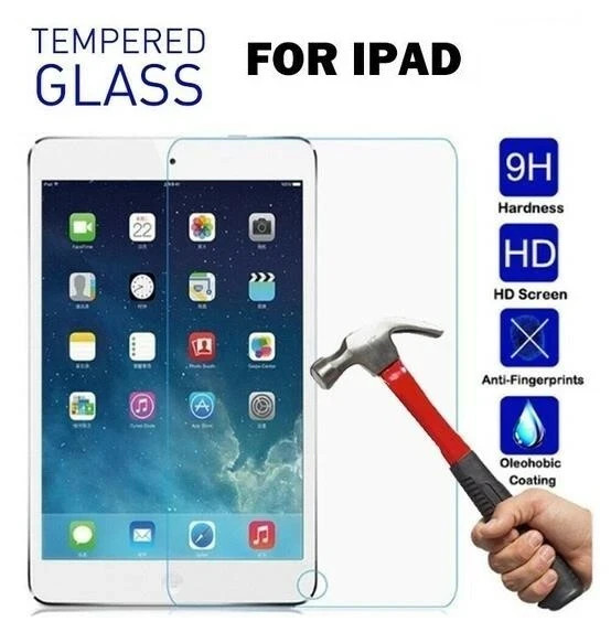 3-Pack Tempered Glass Screen Protector For iPad Pro 13" 12.9" 11" 7/8/9/10th Gen