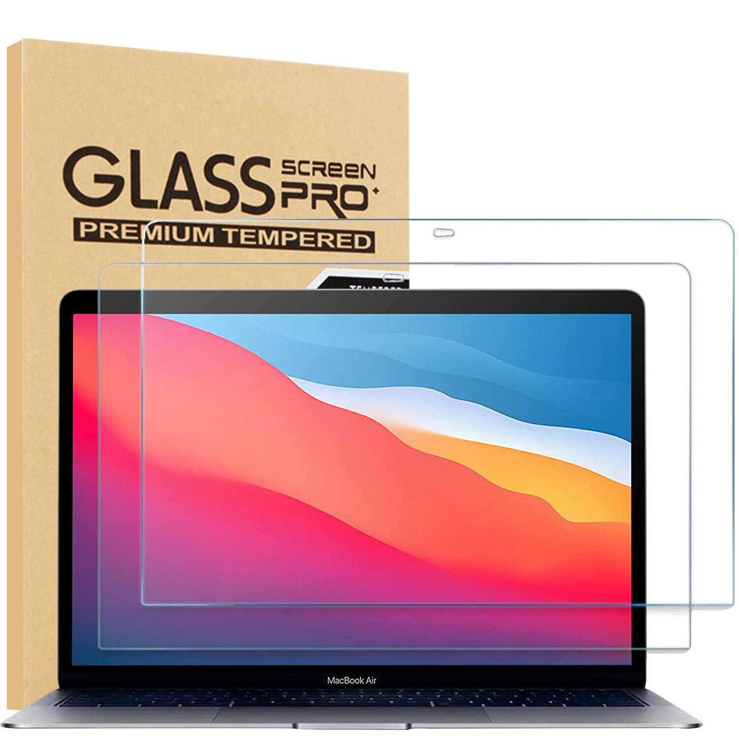 Premium Ultra Thin Tempered Glass Screen Protector For Apple MacBook Pro 14" 13"