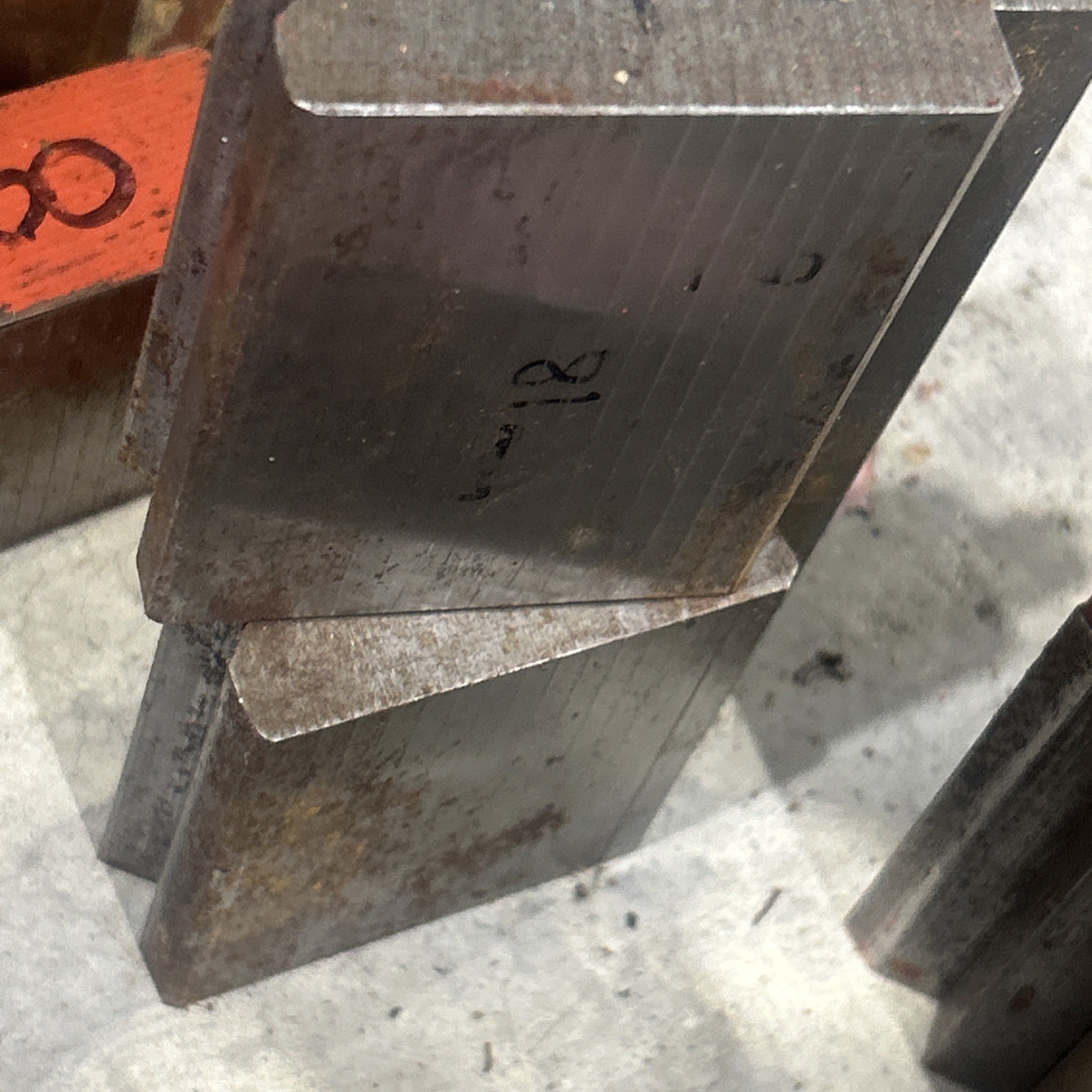 52 PCS. offset brake press dies, step dies, sheet metal forming. METRIC OFFSETS