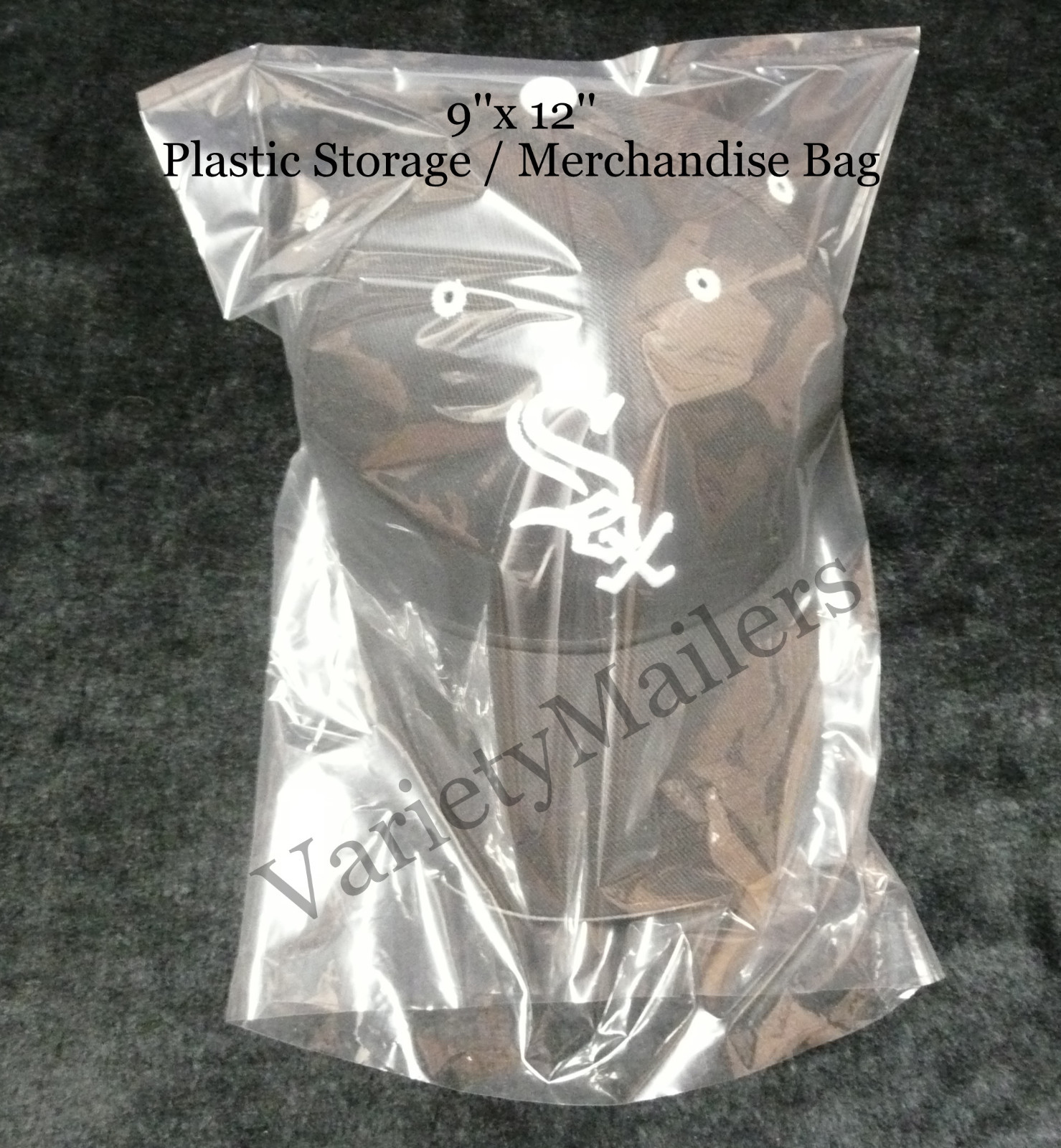 300 Plastic Merchandise Bag Variety Pack 8x10 9x12 11x15 Clear 1.5 Mil Bags