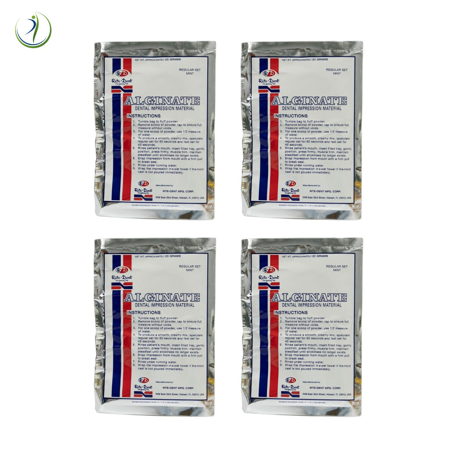 DENTURE KIT FOR UPPER & LOWER DYS REPAIR KIT W/ 28 TEETH - NO INSTRUCTIONS