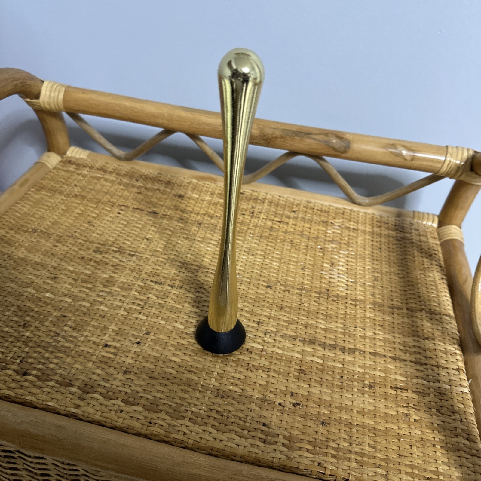 9inch Stainless Steel Cocktail Muddler Drink Muddler Bar Tool Gold