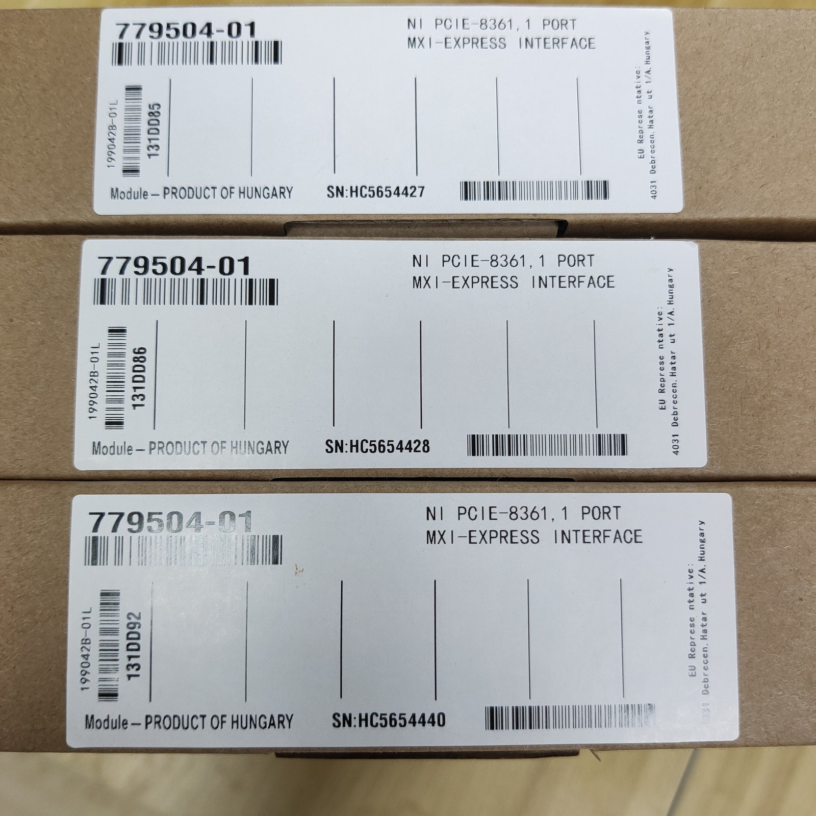 1PC National Instruments NI PCIe-8361 MXI-Express Remote Control Interface Card