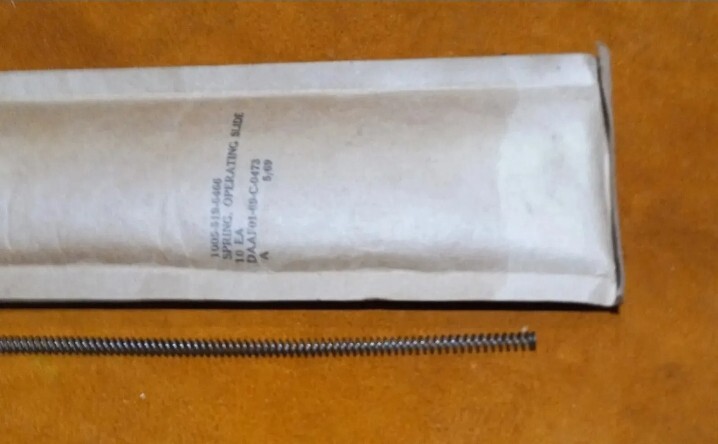 M1 Carbine Operating Slide Spring USGI NOS