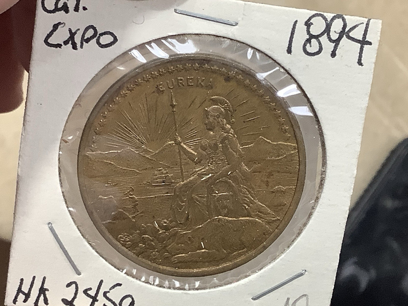 1894-HK-245a So-Called Dollar California Mid Winter Exposition Nice1, Rare!