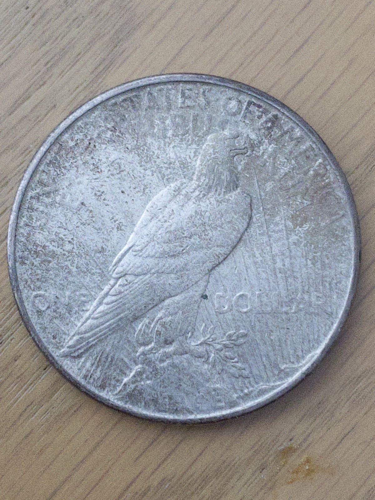 90% Silver Peace Dollars, Circulated, Lot Of 7. Give Peace a Chance!