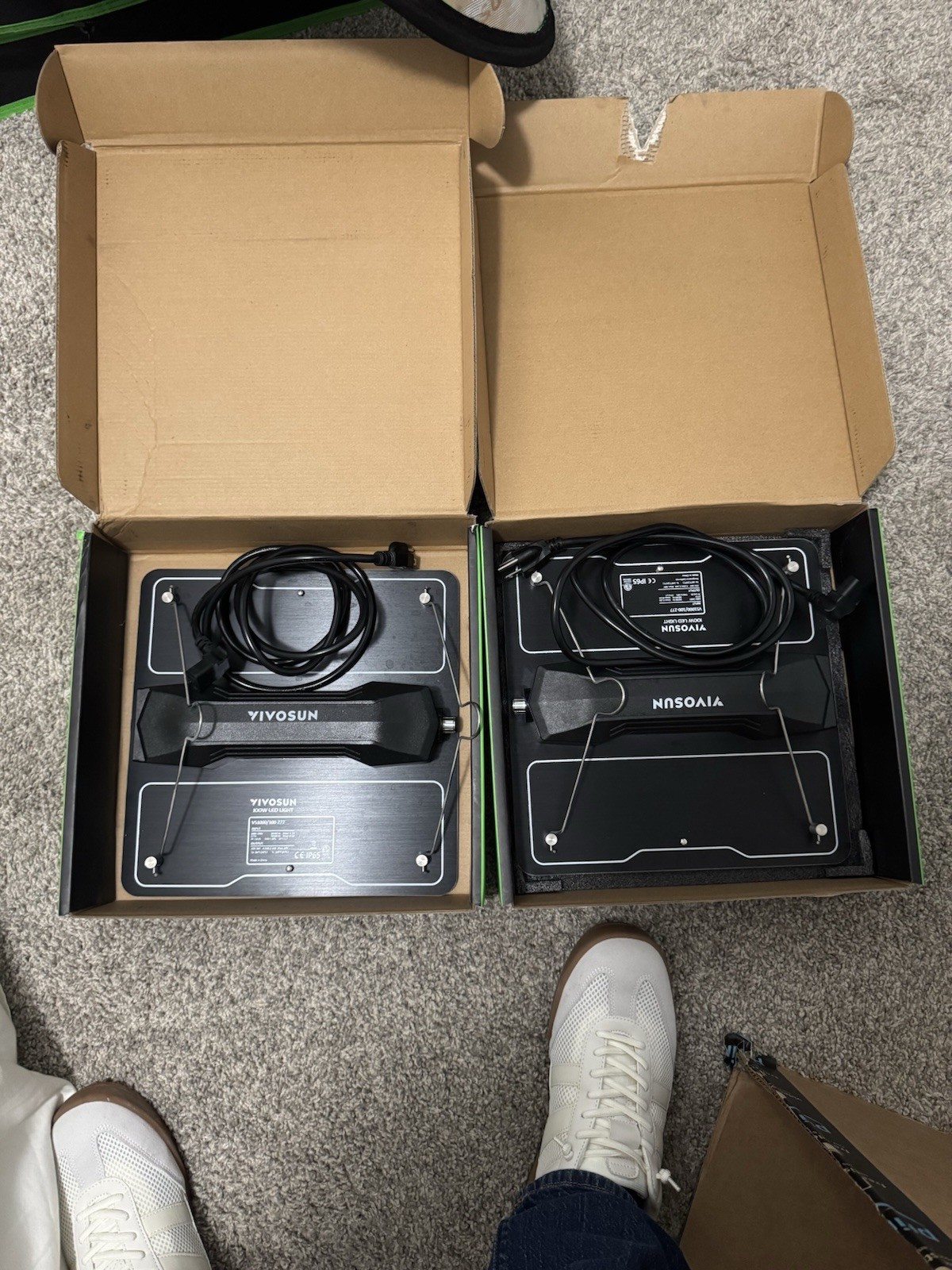 Vivosun Full Setup Indoor Grow Room Kit with Lights and Ventilation