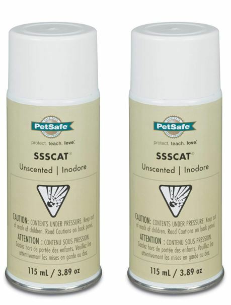 PetSafe PPD17-16165 Unscented Spray Refill Pet Deterrent- 3.89 oz / 115mL